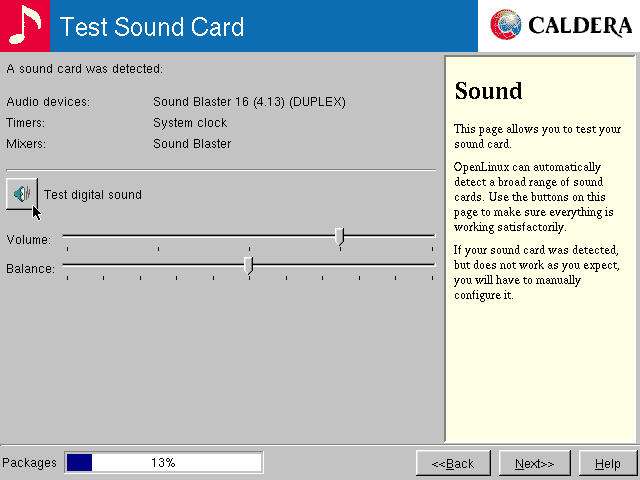 Test Sound Card